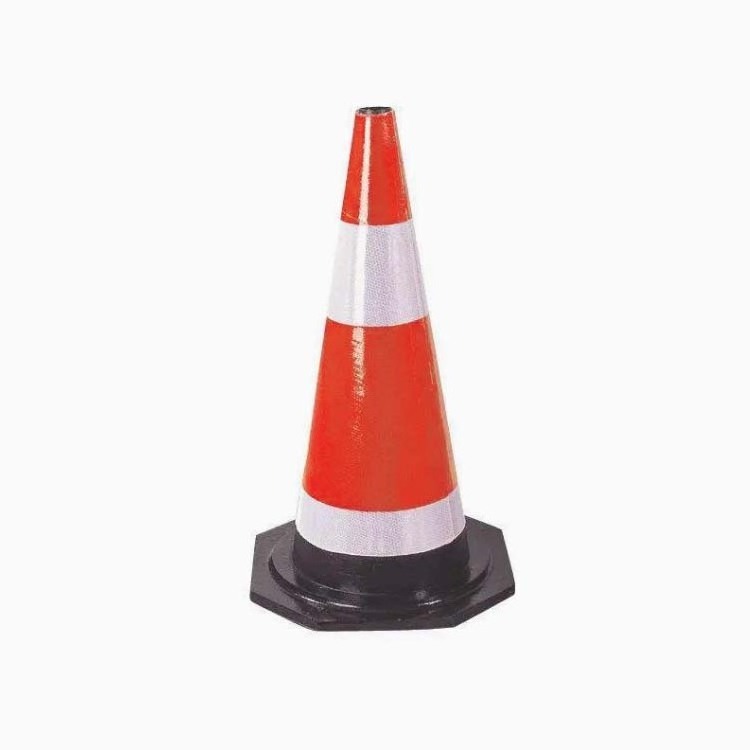 America's Reflective Traffic Safety Cones with Counter Sticker for Enhanced Roadway Products