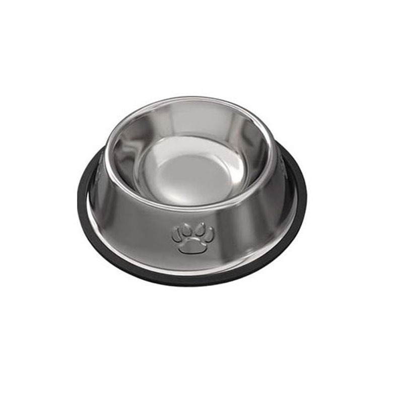 Medium Large Dogs 64oz Large Heavy Dog Bowls Stainless Steel Insulated Black Pet Bowl Premium Dog Water Bowl