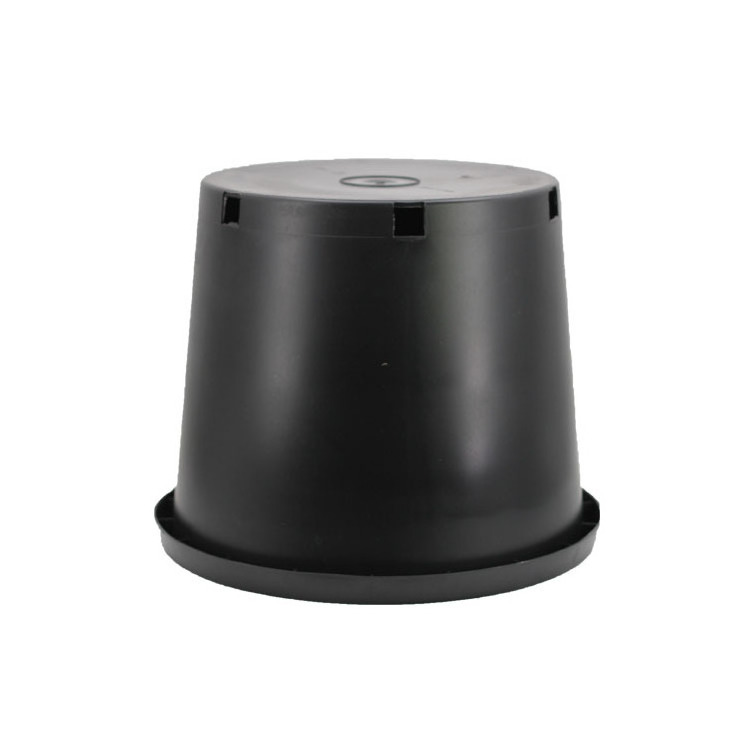 Good Hot Selling Black Round gallon plant pot black nursery plastic flower pot 1, 2, 5 gallon pots