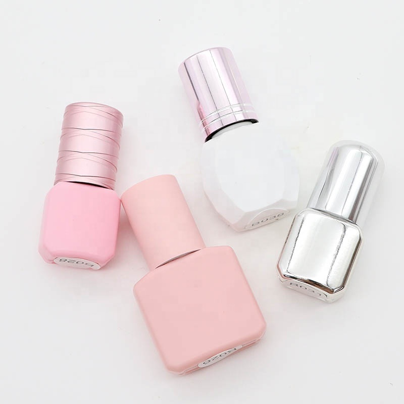 Eyelash Extension Adhesive Glue 5ml Candy Color Custom Bottle Cyanoacrylate Free Eye Lash Glue Adhesive