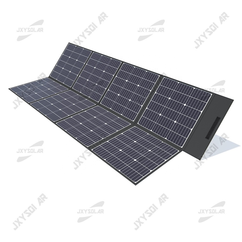 400W Portable Solar Panel for Solar Generator Compatible with Various Power Station Foldable Solar