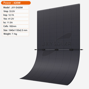 420 Watt 33 Volt Mono Cells Comprehensive Flexible Solar Panels for RV Yacht Van House Roof Full-Range Applications