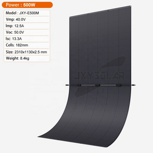 500 Watt 40 Volt Reliable Performance Flexible Solar Panels Maximum Power Yield Panel for Continuous Power Off-Grid Applications