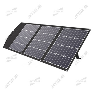 120W Foldable Solar Panel SunPower Cells for Portable Power Station Solar Generator Solar Charger 12V Battery Off Grid Solar