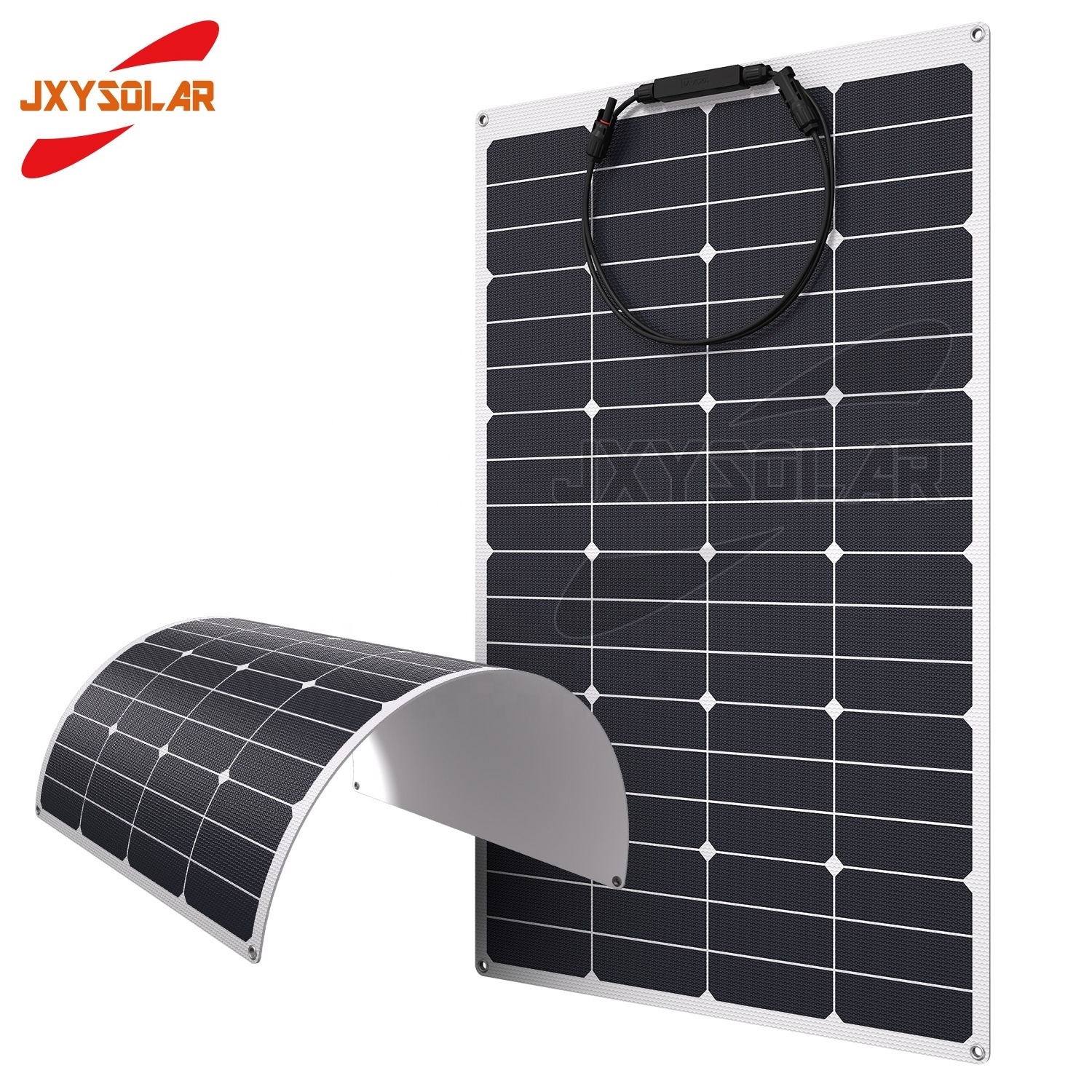 80 Watt 20 Volt Flexible Solar Panels Thin Film Solar Panel  for Truck Boat RV Motorcycle and Other Off-Grid Applications