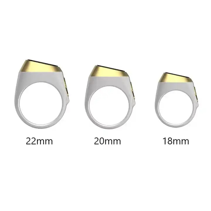 JYD fashionable Men Women Smart Ring BT Ring Prayer Electronic Counter