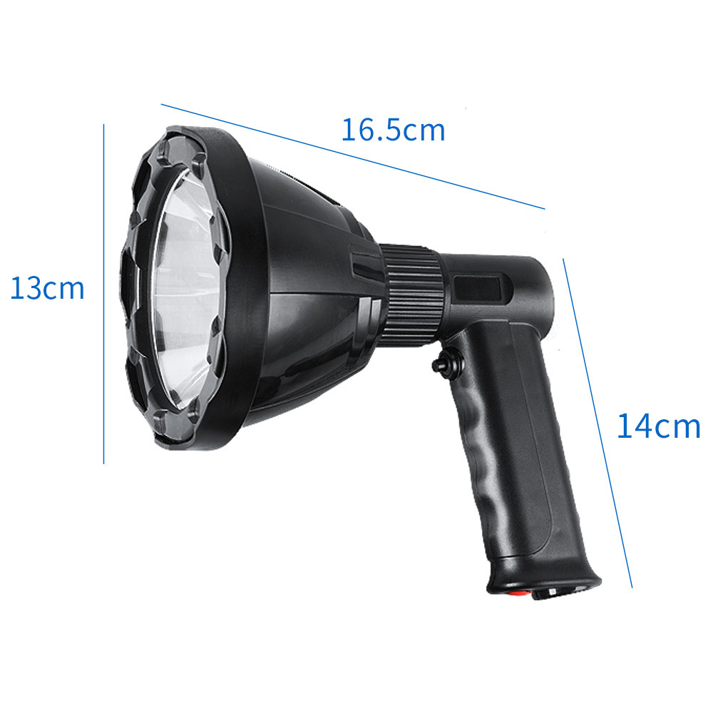 Hot portable vehicle mounted searchlight high power 30W 12V flashlight waterproof LED searchlight