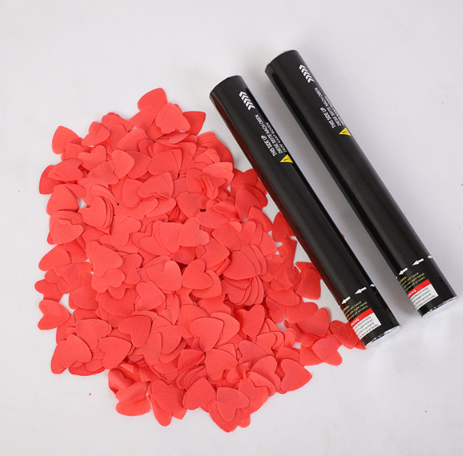 Flame retardant and environmental protection Confetti Cannon handheld electric wedding party props electronic salute