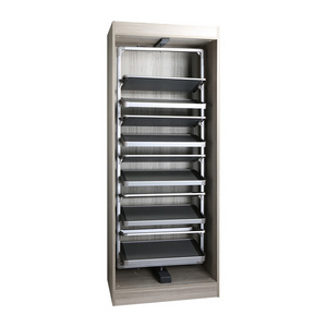 High Quality 360 Degree Revolving Shoe Storage Cabinet Furniture Wardrobe Rotating Shoe Rack