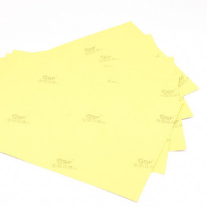 Discount Water Base Glue Reusable Sticker Cast Coated Self Adhesive Paper