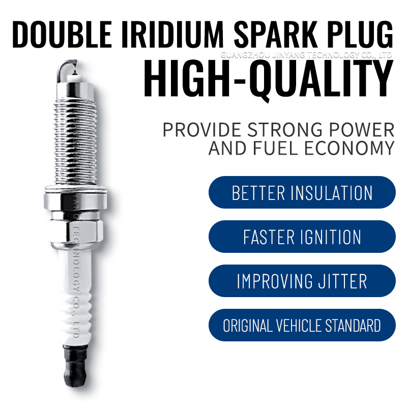 Factory Price Double Iridium Spark Plug 22401-ED71B 22401ED71B FXE20HE11 Spark Plug Torch For-Nissan 2.5 ALL MODE 4x4-i (NT32)