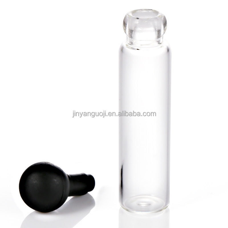 free sample 1ml 1.5ml 2ml 2.5ml 3ml ball stopper mini glass tube vials perfume sample test pipe bottles