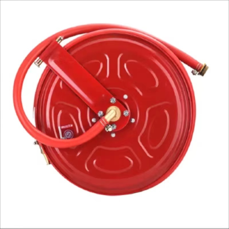 Okefire Advanced Manual Swing Arm Fire 1 1/4 Inch Hose Reel JPS0.8-19-20-25-30 Firefighting Equipment Accessory