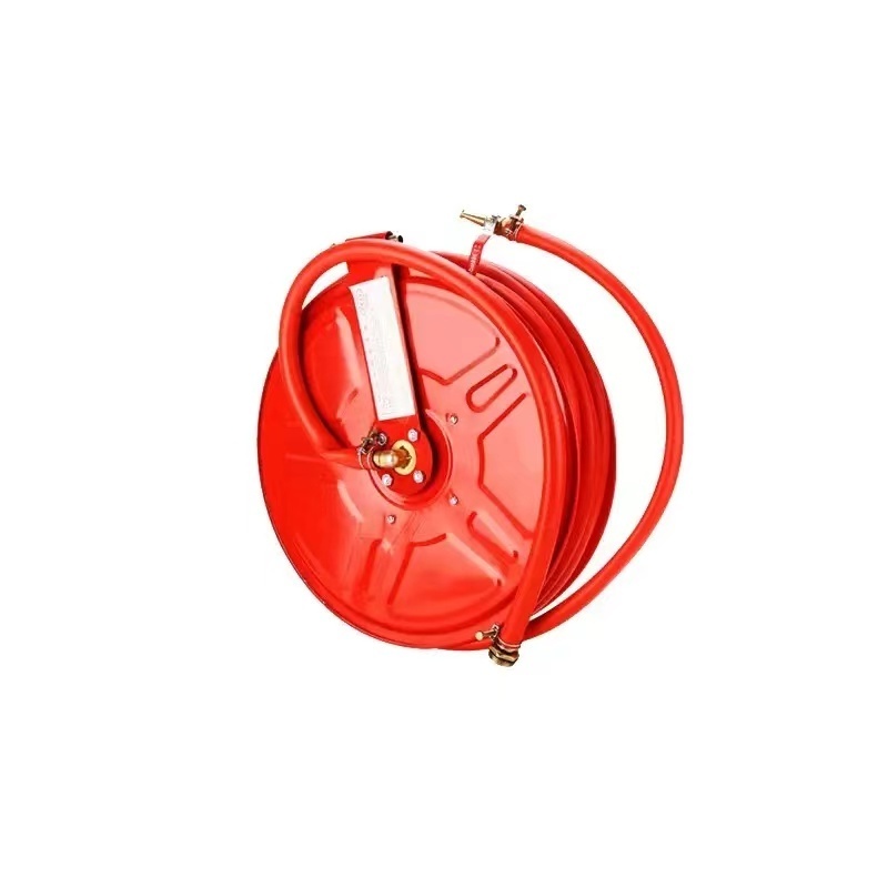 Okefire Advanced Manual Swing Arm Fire 1 1/4 Inch Hose Reel JPS0.8-19-20-25-30 Firefighting Equipment Accessory