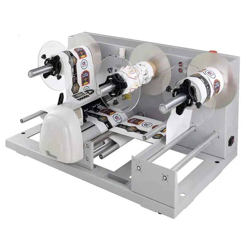 Continuous roll to roll label die cut sticker printer cutter die cutting machine