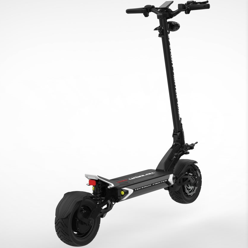 Teverun Fighter 11+  escooter  5000W 60V 120km Range Double Motor TFT 11inch Hydraulic disc brake150kg load electric scooter