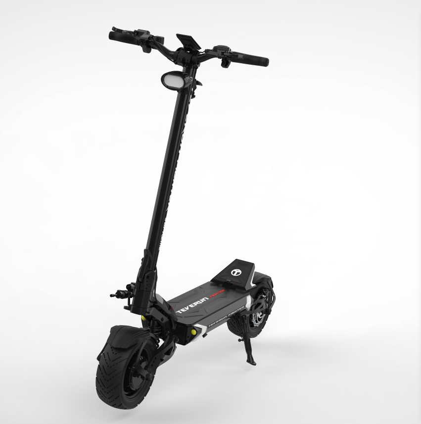 Teverun Fighter 11+  escooter  5000W 60V 120km Range Double Motor TFT 11inch Hydraulic disc brake150kg load electric scooter