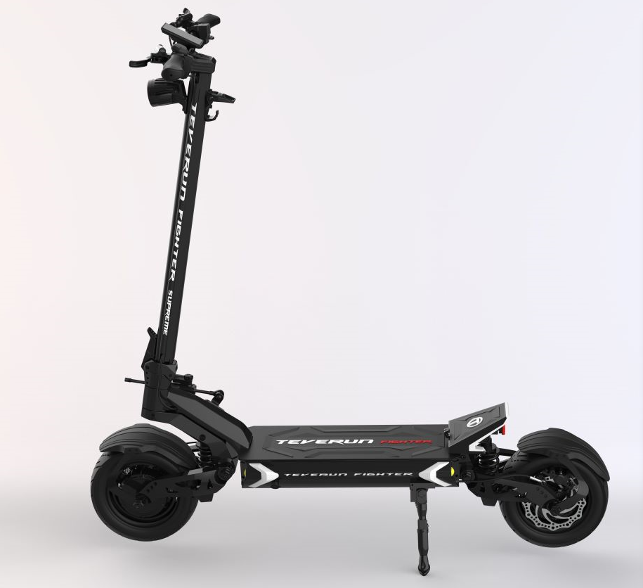 Teverun Fighter 11+  escooter  5000W 60V 120km Range Double Motor TFT 11inch Hydraulic disc brake150kg load electric scooter