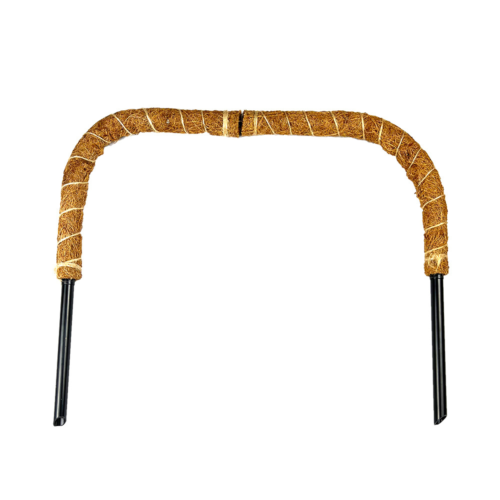 The 17-inch natural coconut fiber bending climbing pole can change the shape of the plant support pole coir stick