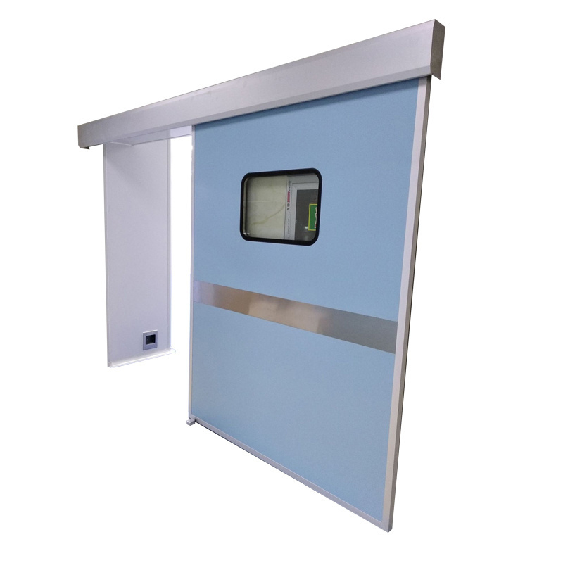 OT Room Medical Auto Sliding System Door Infrared Induction Hospital Operating Room Fireproof Airtight Automatic Sliding Door