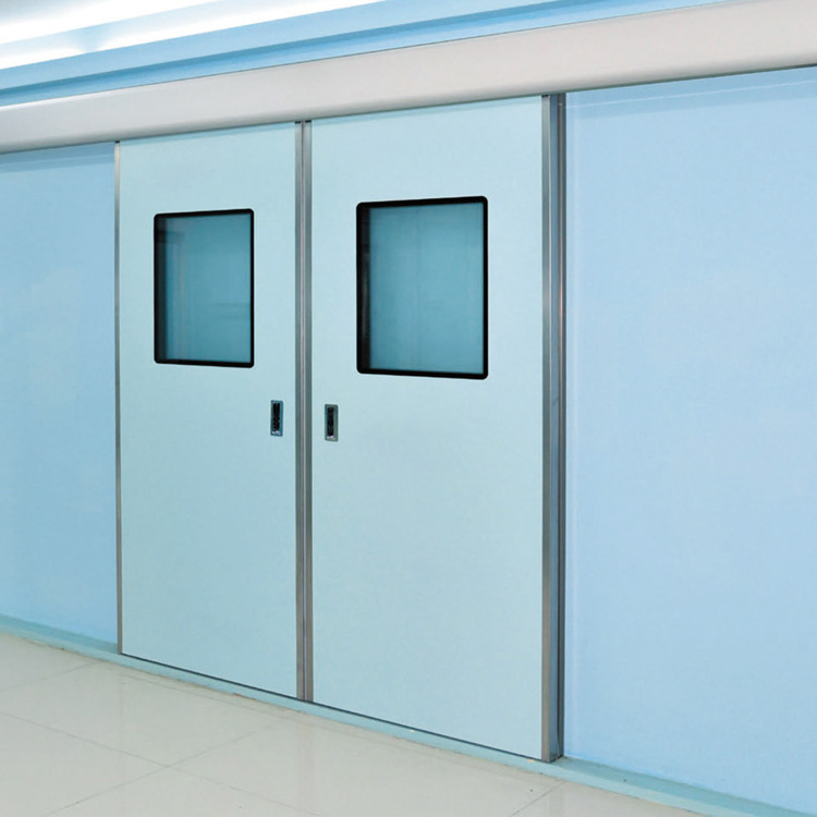 High Quality Manufacturer Operating room clean room security doors automatic sliding door system