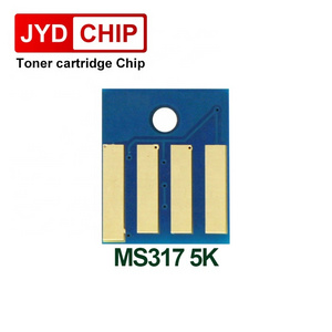 5K MS317 Toner Chip Reset for Lexmark MS310 Chip MS312 MS315 MS410 MS415 MS510 MS610 MX310 MX611 MX317 MX617 Universal Cartridge