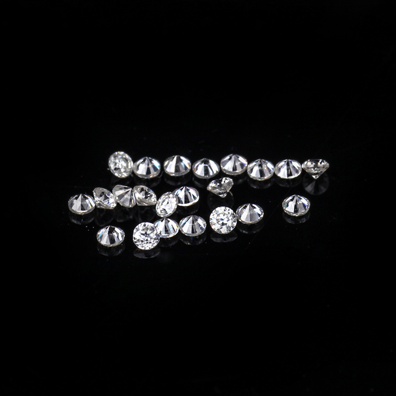 Top Quality Melee 0.8-2.9mm D VVS moissanite Diamond wholesale price per carat Round Brilliant Cut loose moissanite stones