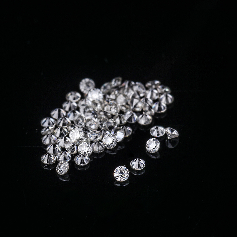 Top Quality Melee 0.8-2.9mm D VVS moissanite Diamond wholesale price per carat Round Brilliant Cut loose moissanite stones