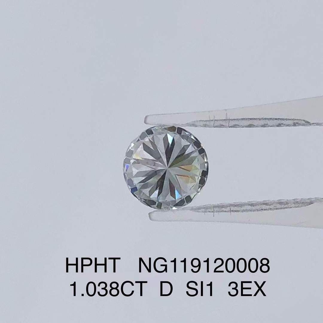 Lab Grown Diamond GIA IGI 0.5ct 1ct 1.5ct 2ct VVS VS SI clarity loose HPHT CVD Polished Diamond