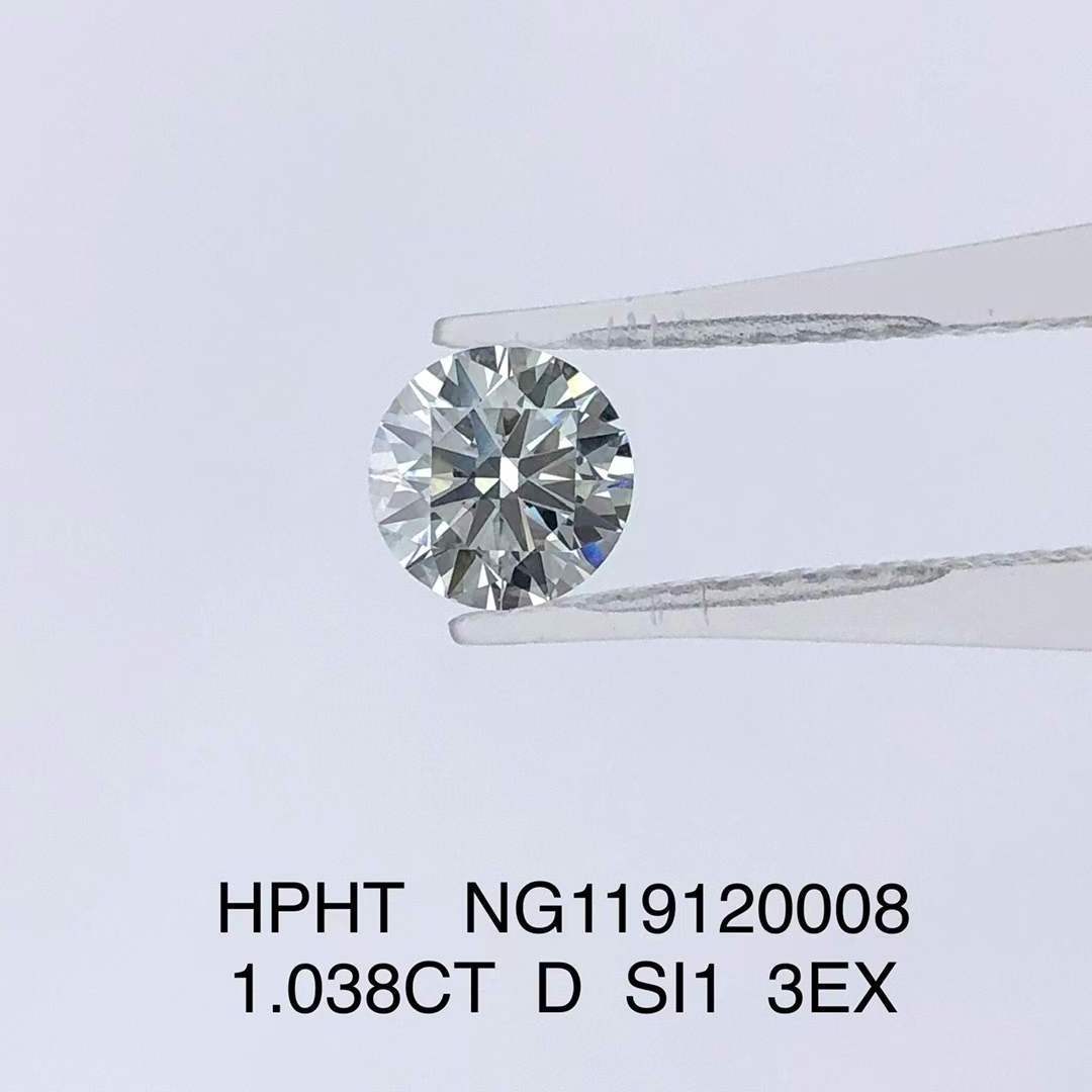 Lab Grown Diamond GIA IGI 0.5ct 1ct 1.5ct 2ct VVS VS SI clarity loose HPHT CVD Polished Diamond