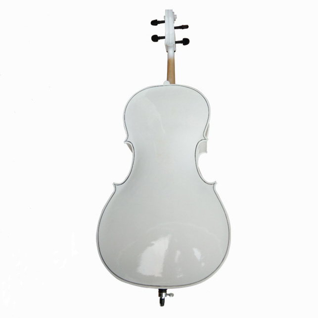 cheap Plywood Matte 4/4 Cello handmade cello ebony accessories Glossy painting cello suitable for beginners