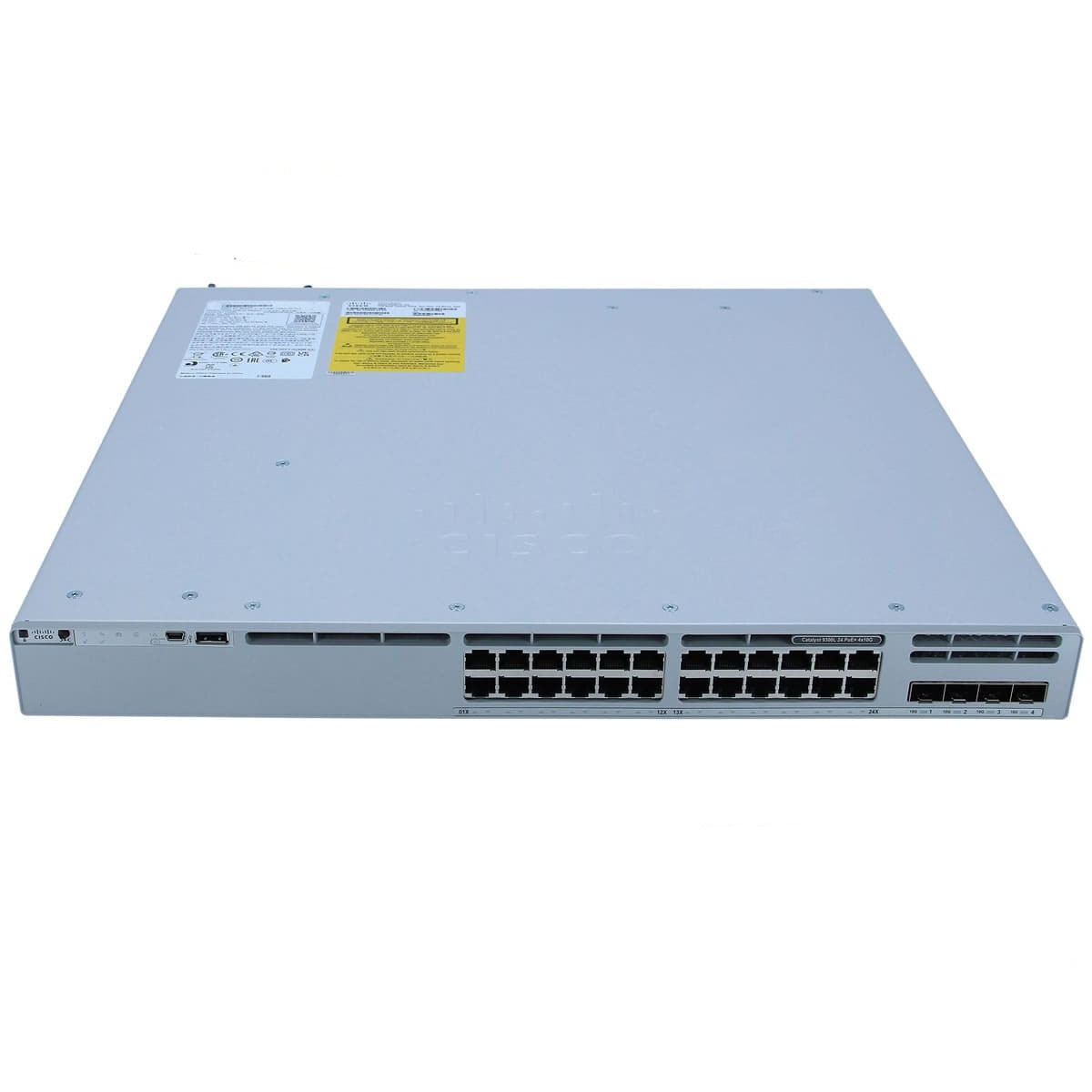 Original New 9300L Series Network Switches Switch 24 Port Gigabit Poe 24 Port Stock On Sale C9300L-24P-4X-E Switch Rack 24 Port