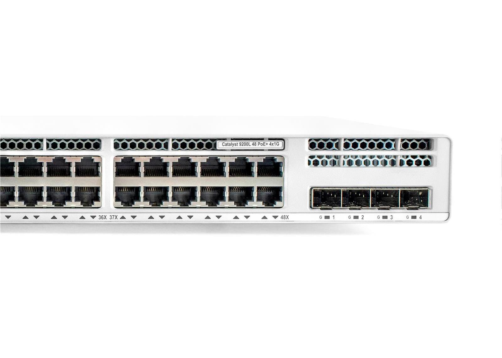 Original  C9200L-48P-4G-E industrial network switches 48 port PoE+ Network Switch