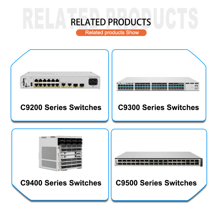 Original Uplink C9200L-48T-4X-E Switch C9200l 48-Port Data 4x10g Network Essentials Switch C9200L-48T-4X-E Ethernet Switch Poe+