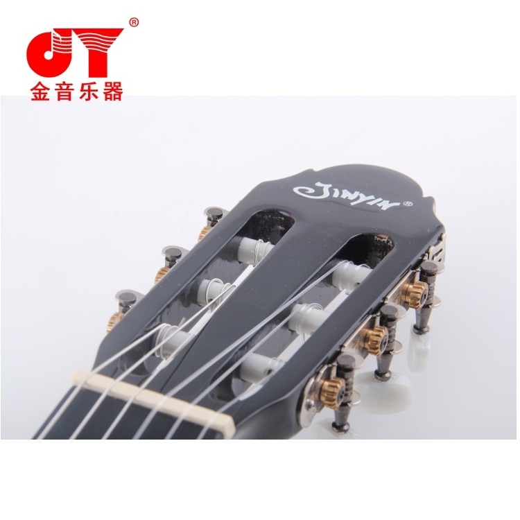 OEM Logo Hi-gloss Finish Classic Guitars Wholesale High End 39 inch Nylon Strings Classical Guitars with Body Sapele