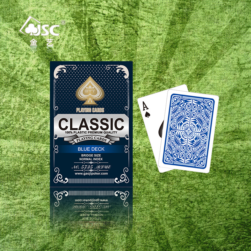 JSC5735 plastic playing cards ready products standard playing cards