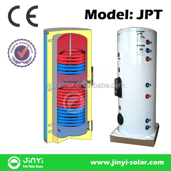 Solar Keymark Customized 100 to 1000 Liters Stainless Steel Hot Water Tank for Solar Heater, Heat Pump, Gas Boiler