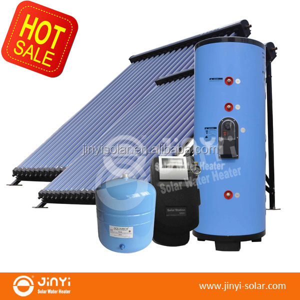 EN12976 Certificated Split Pressured Water Solar Heater System Kit