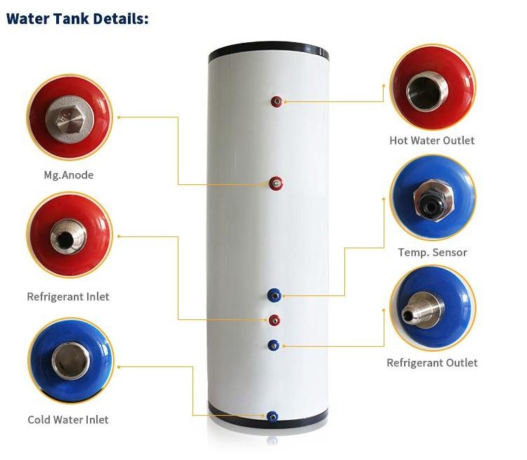 Solar Storage Tank Suit For Solar Water Heater