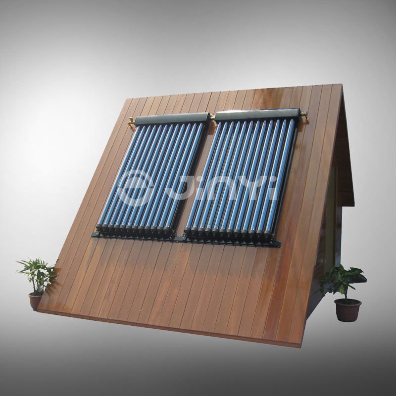 Triple Selective Layer Absorber Coating Small Heat Pipe Solar Collector