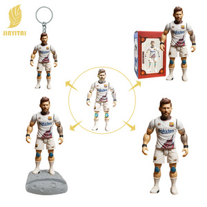 Wholesale Plastic PVC Toy Football Players Figures Custom 3D Soccer Player Action Figures anime figure sexy adult action