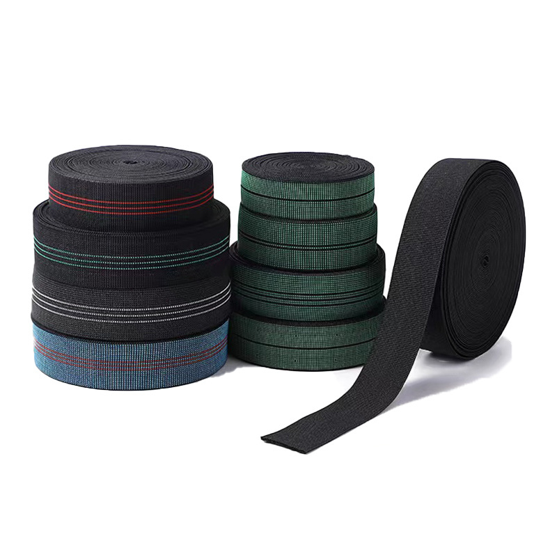 Manufacturer Wholesale Elastic Sofa Tapes 48mm 70mm Sofa Elastic Webbing Band Upholstery Straps For Furniture