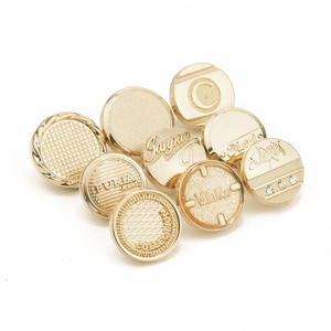 Jinyi Button Factory Custom Logo Design Metal Zinc Alloy Metal Buttons Jeans Button and Rivets