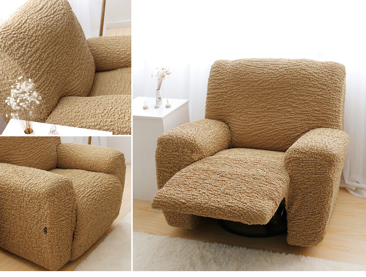 New latest design sofa cover sets multi-colors polyester slipcover sofa seat cover waterproof recliner sofa cover