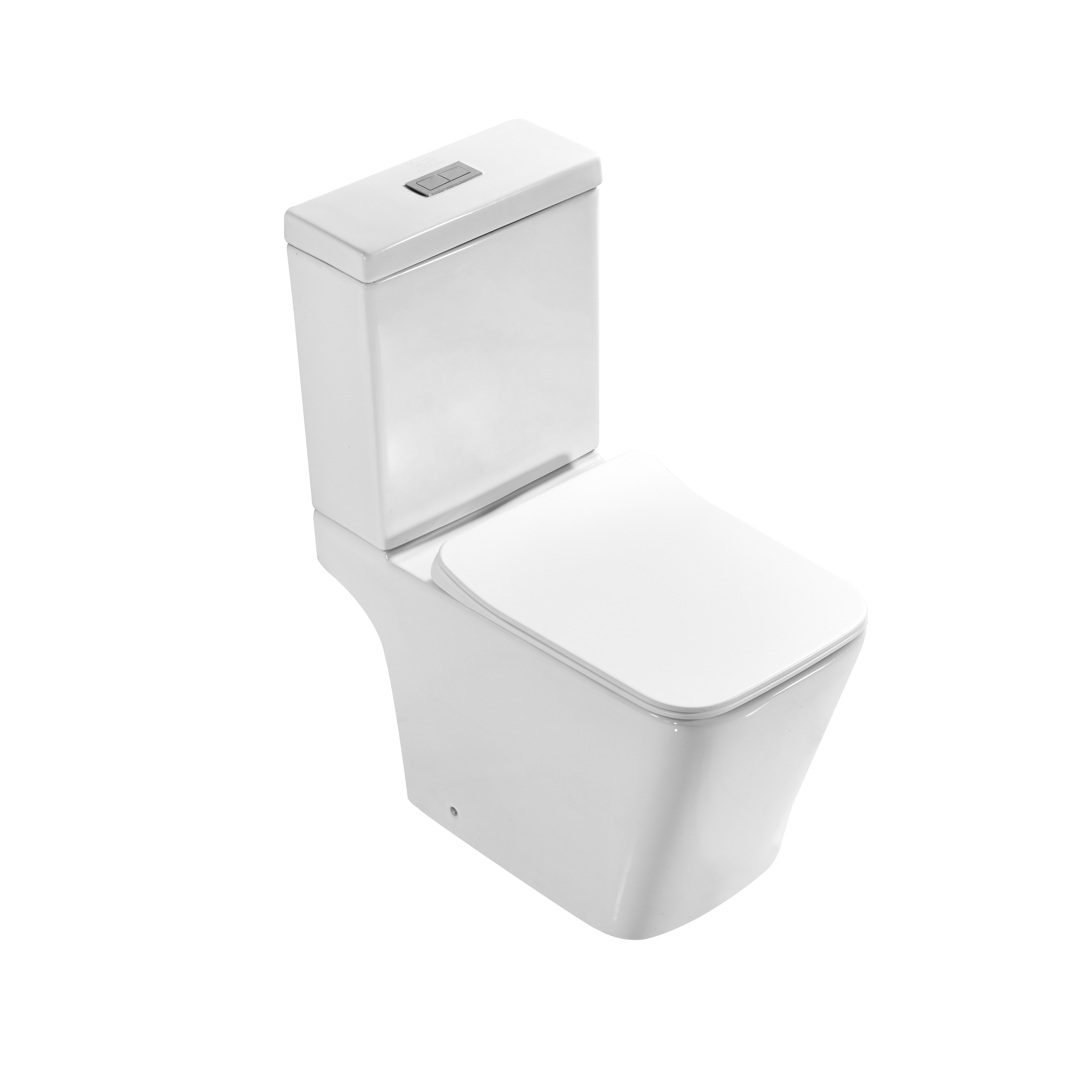 Factory new design ceramic toilet modern slow down seat two pieces ceramic toilet