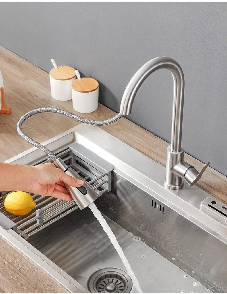 Universal Multi Functional Sink Rotating Swivel Tap Extender Faucet for Kitchen and Bathroom