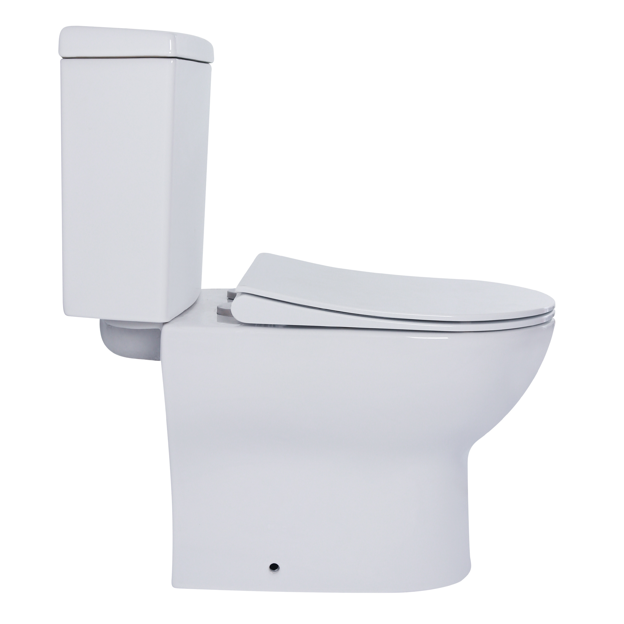 chaozhou toilet factory square cheap price washdown two piece  toilet for African market