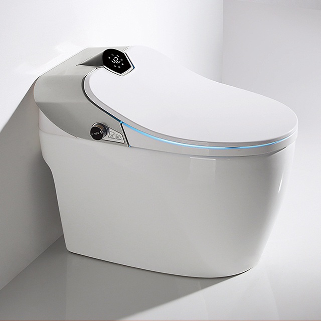 Smart Toilet Floor Mounted Automatic Toilet smart toilet seat cover