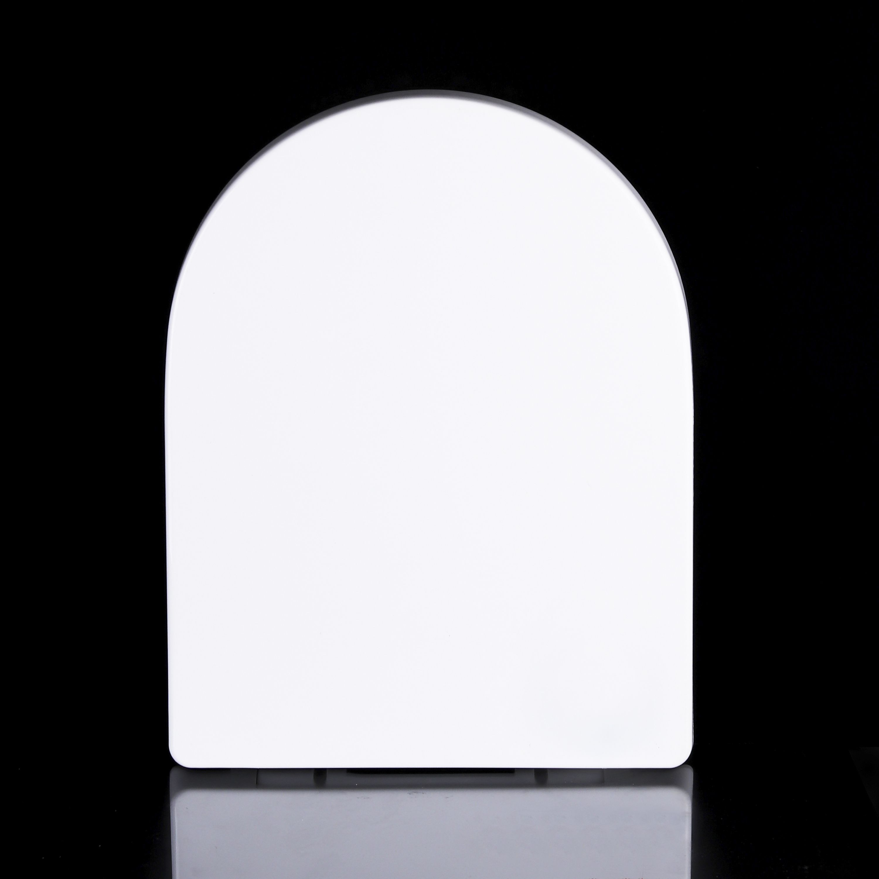 Hot Sell Never Loosen Plastic White Oval Slowly Close Adult toilet cover seat