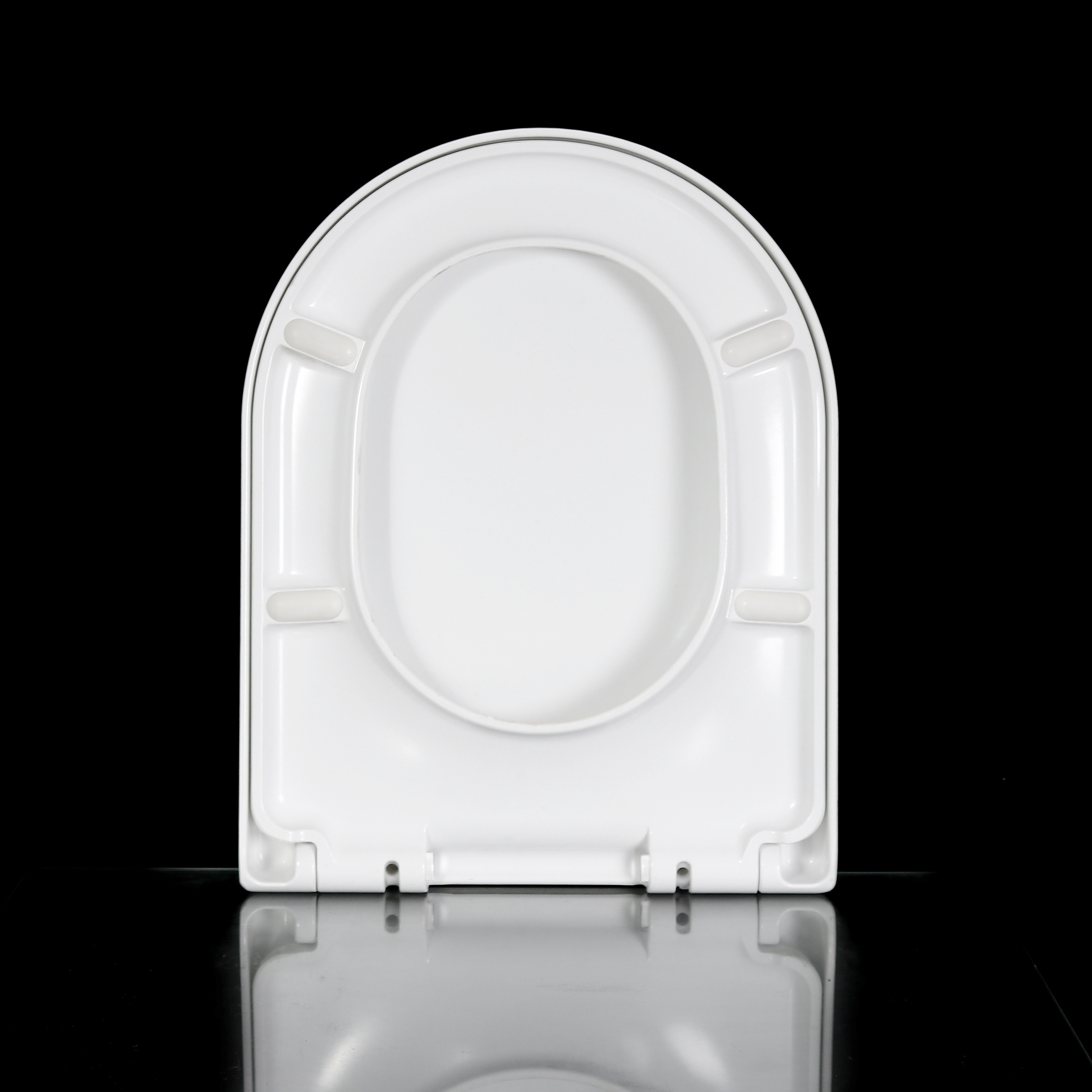 toilet seat cover Closed Front Round Low cost none electric toilet bidet seat cover